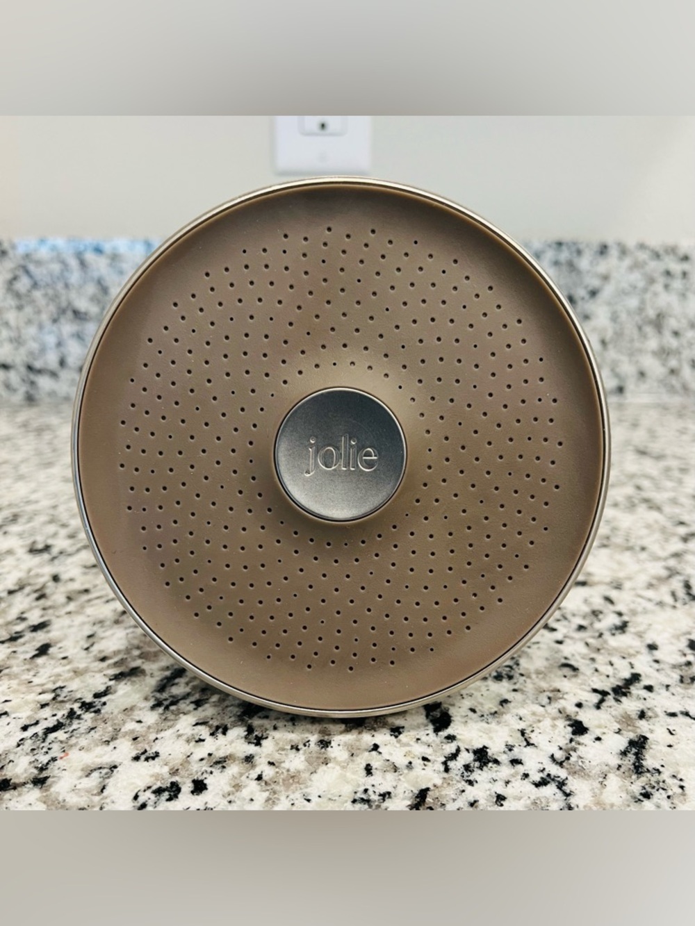 Jolie Brushed Steel Showerhead
